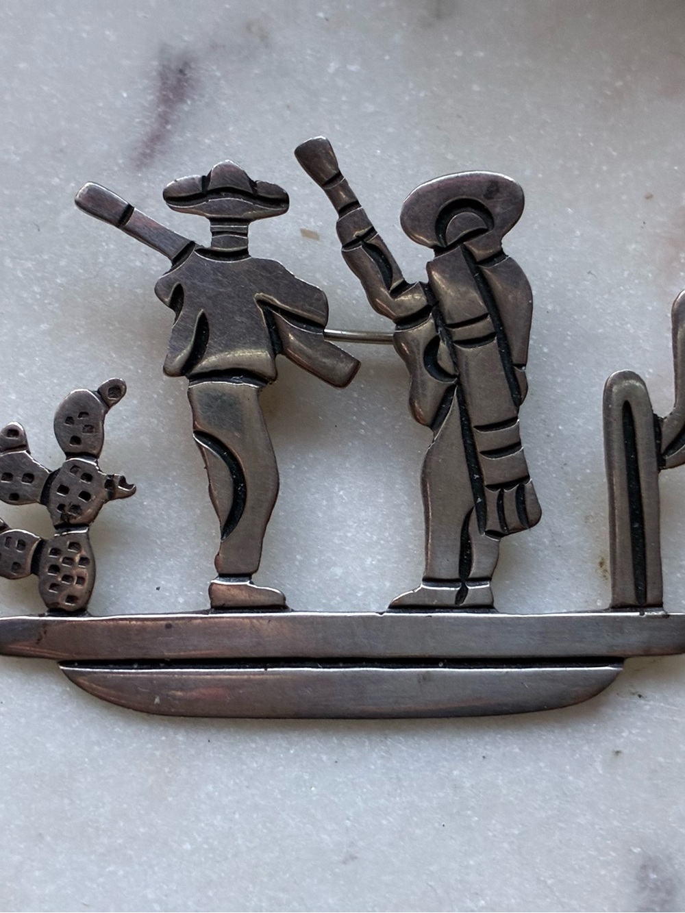 Taxco Maricela Sterling Silver Brooch